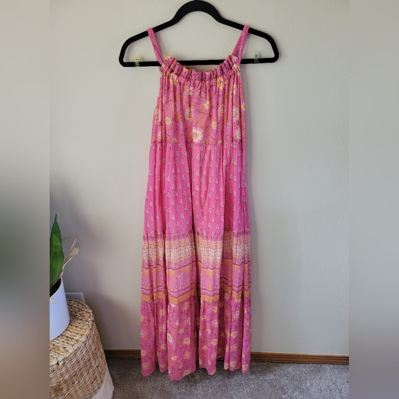NWT Spell and the gypsy flamingo utopia strappy maxi sundress - Picture 4 of 5